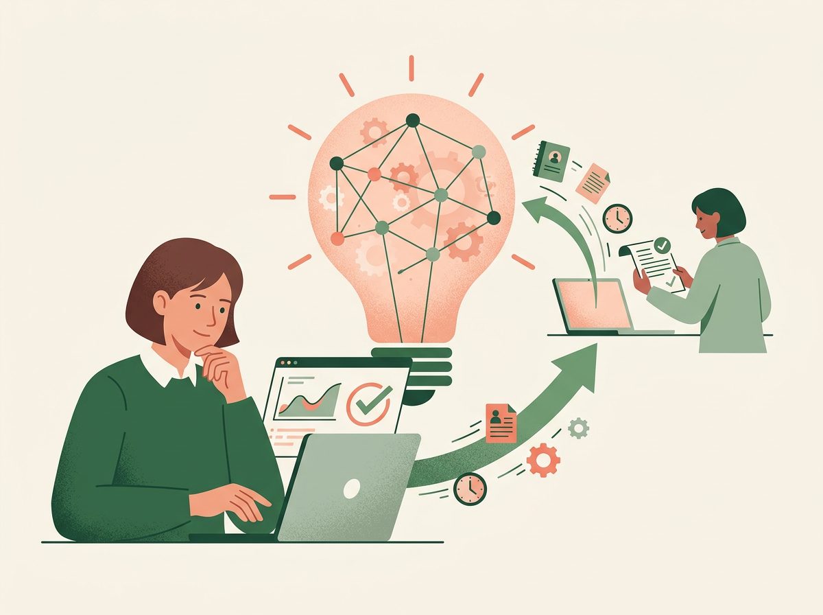 Using AI to research funders responsibly illustration