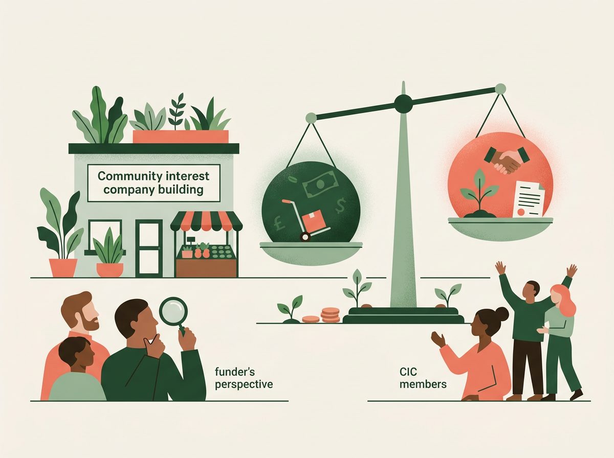 Trading income vs grants for CICs: getting the mix right illustration