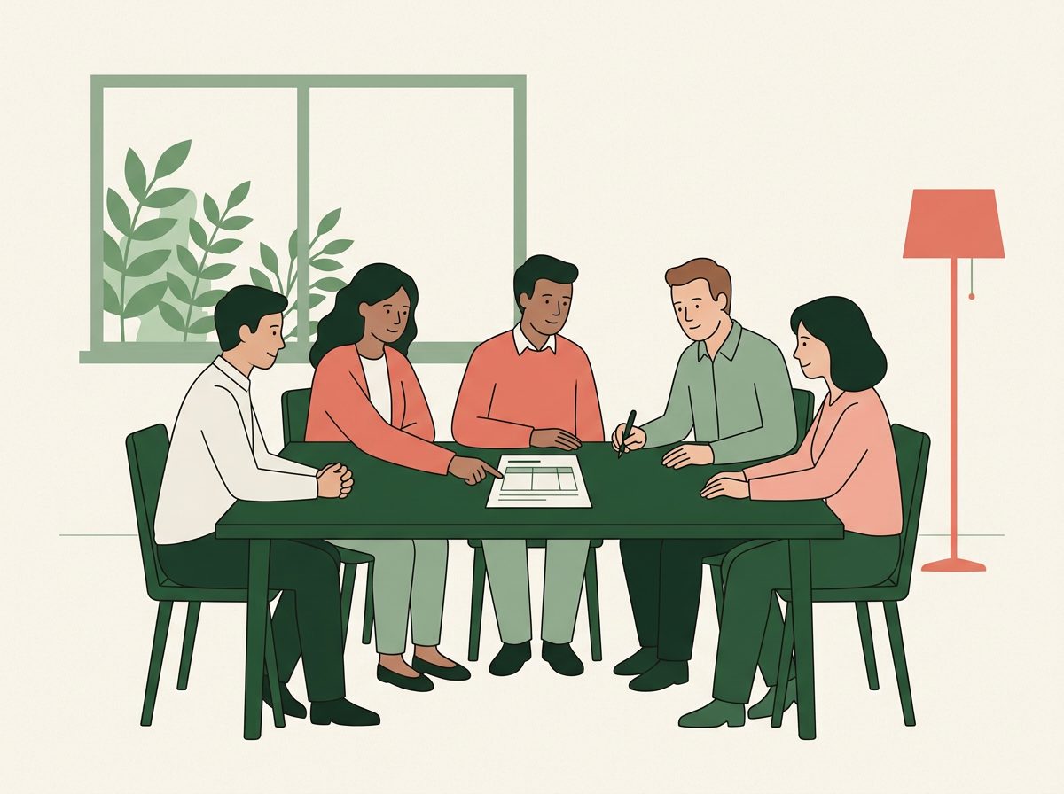 Conflicts of interest register for small charities illustration