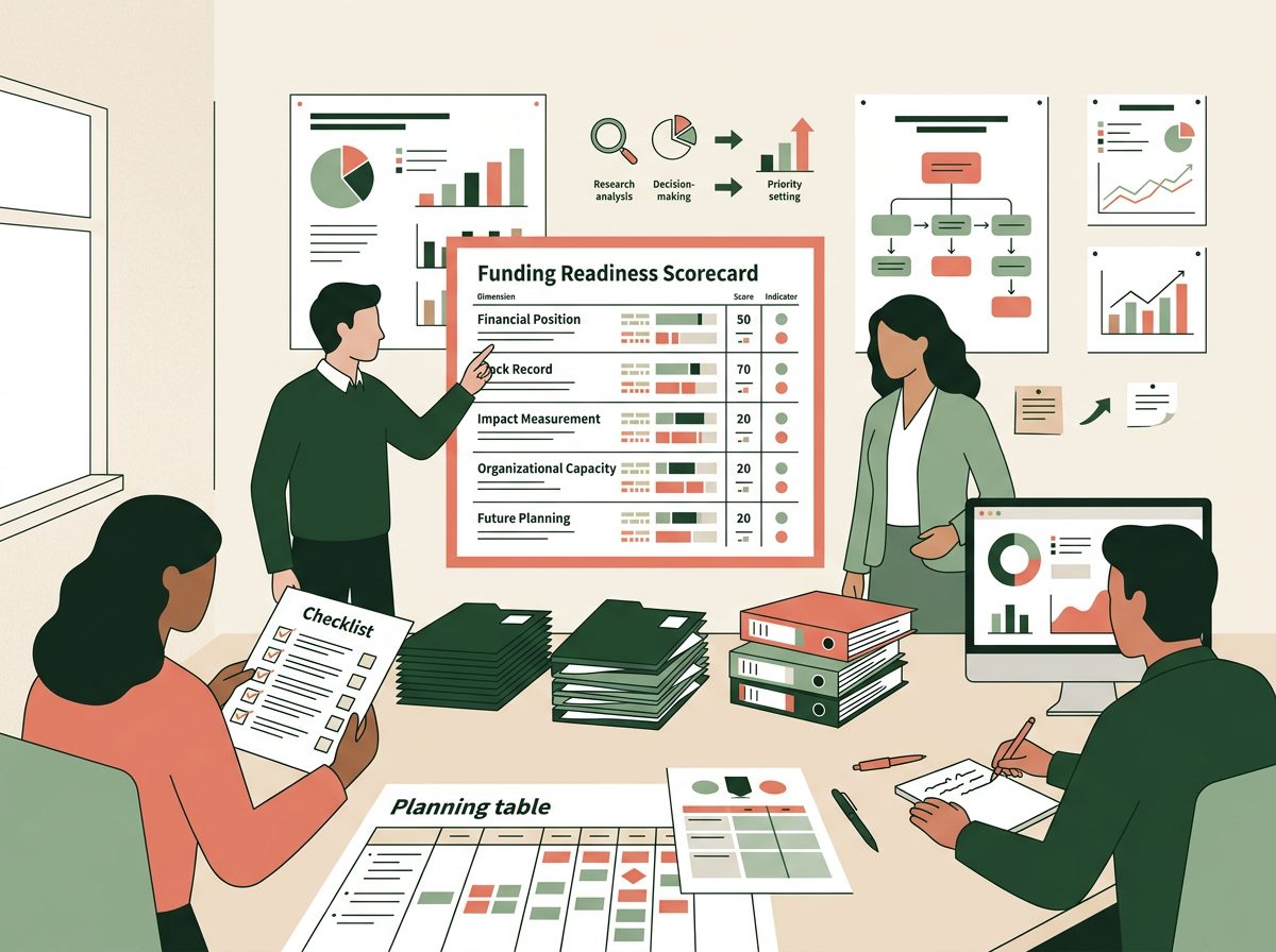 The funding readiness scorecard: what a good score looks like illustration